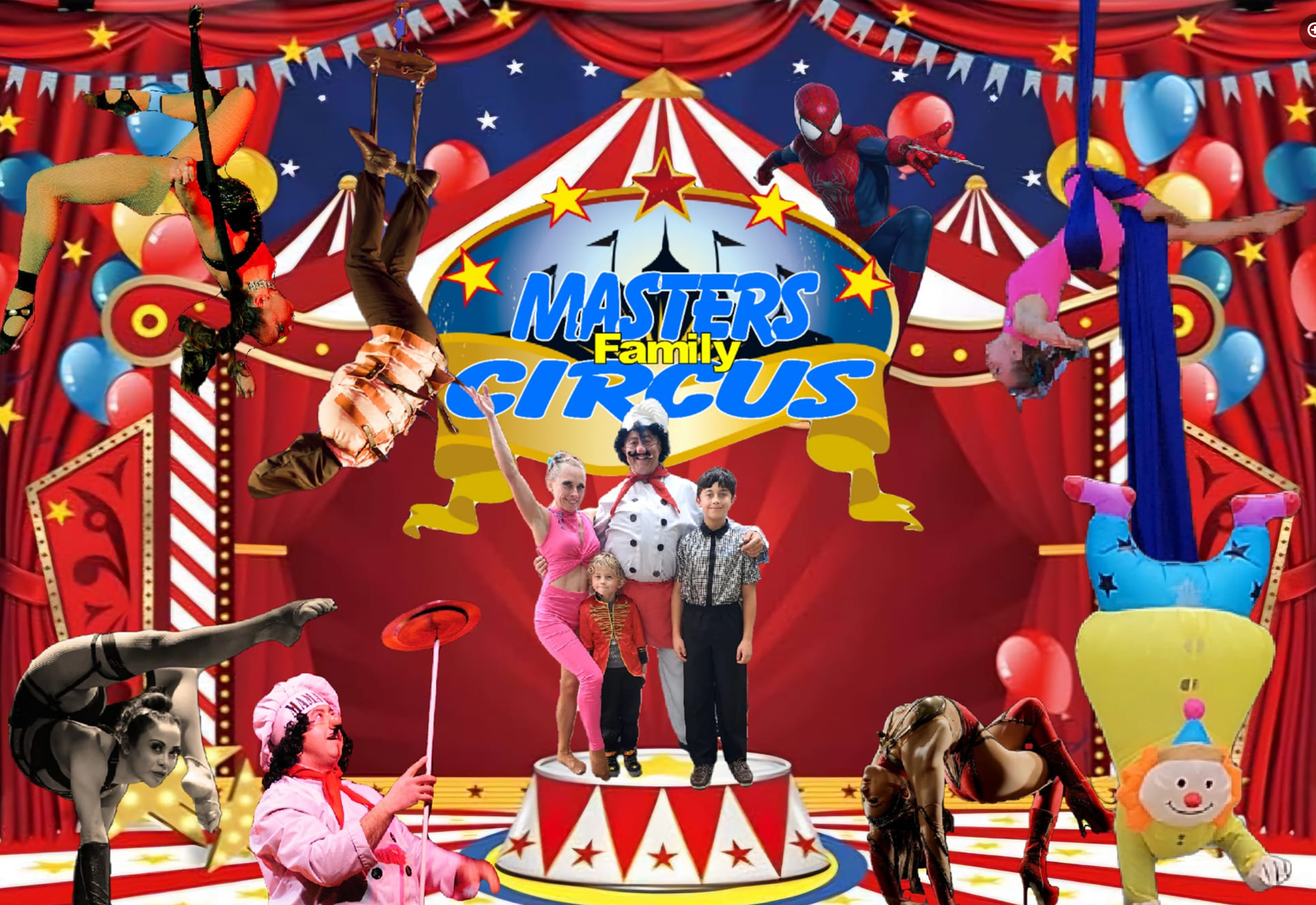 Circus of Entertainment starting with some Crazy Delicious Asian